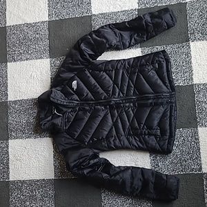 North Face black puffer coat 550